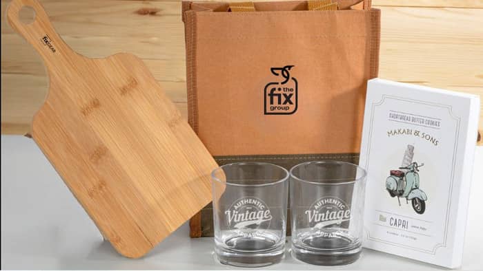 Beautiful photo of Fix Group client appreciation kit